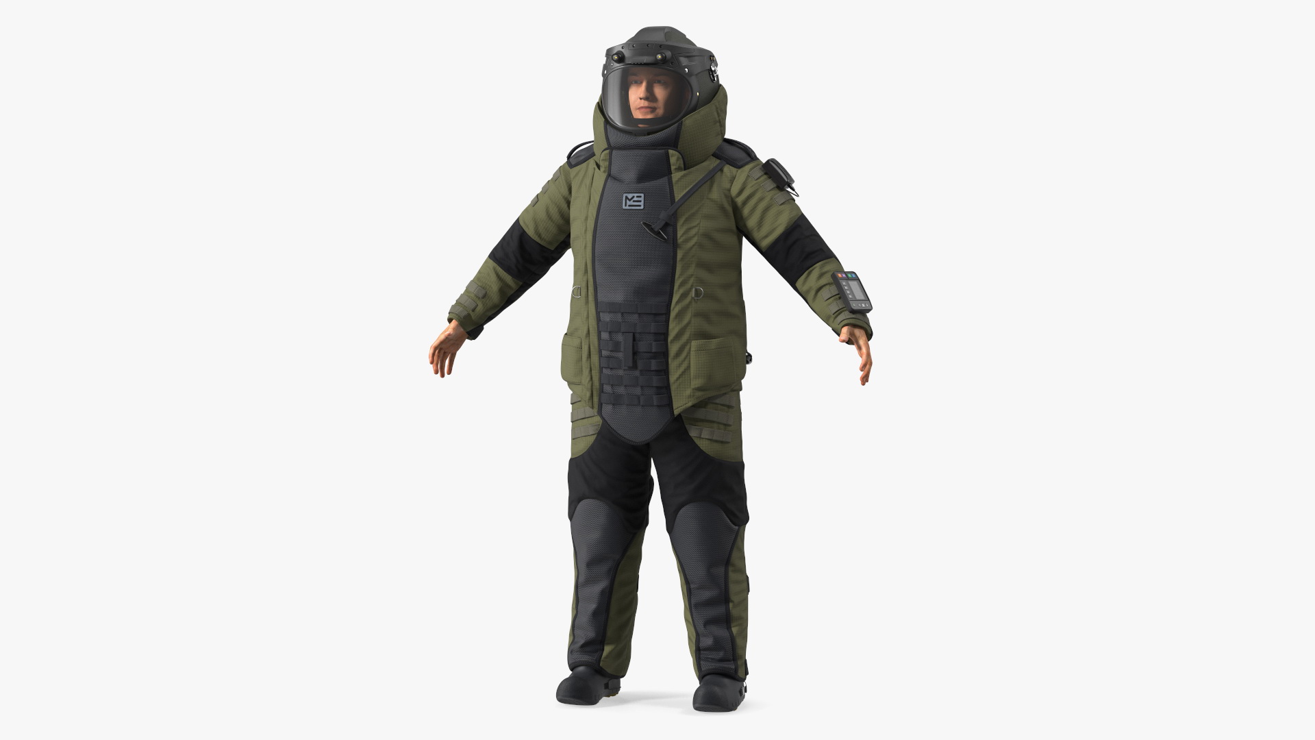 3D EOD 10 Bomb Suit