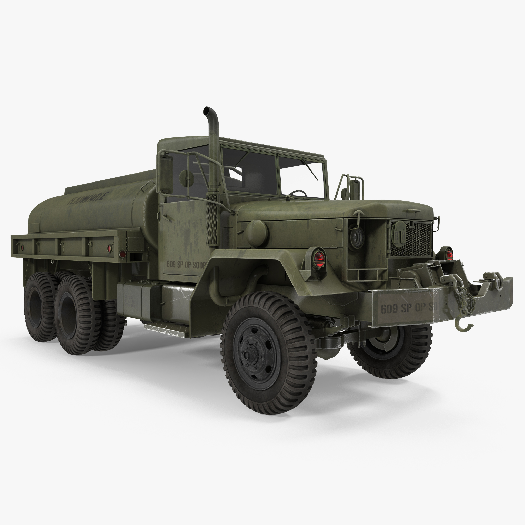 US Army Fuel Tank Truck m49, view 5