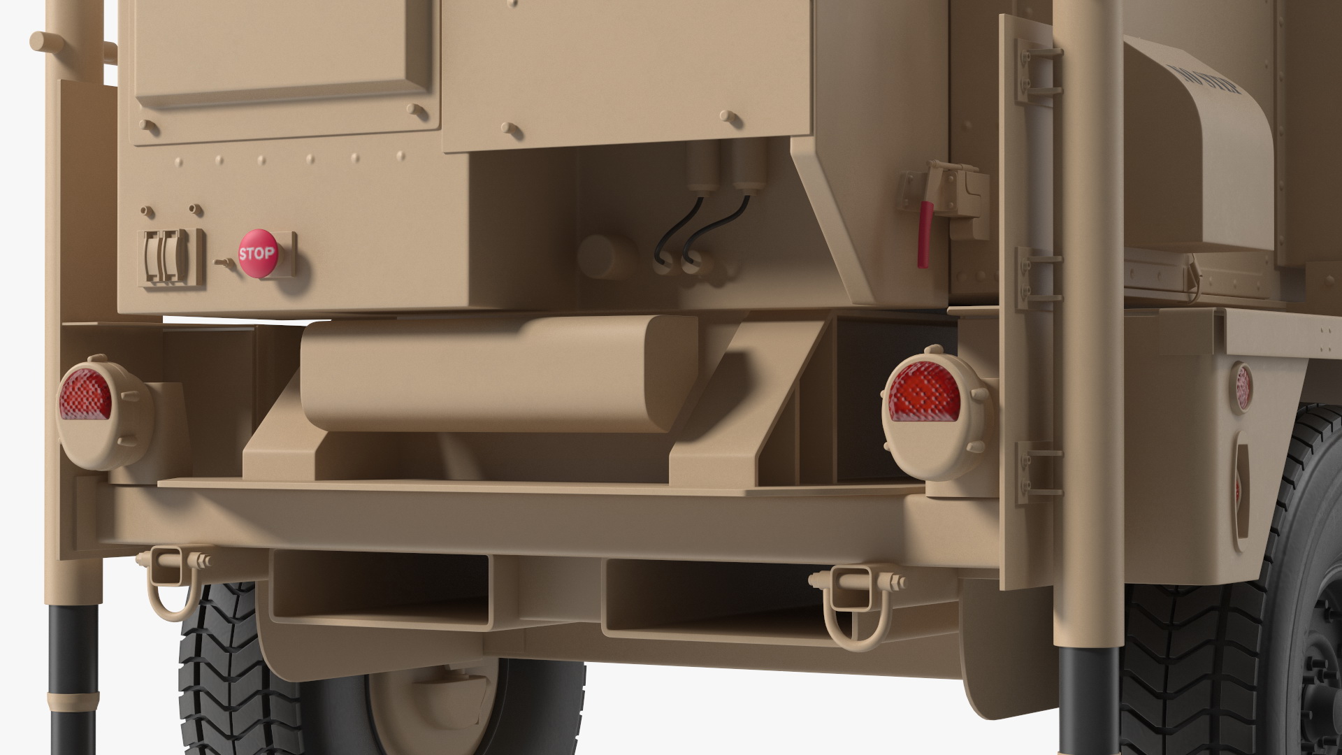 MPQ-64 Sentinel Radar Sand Color 3D