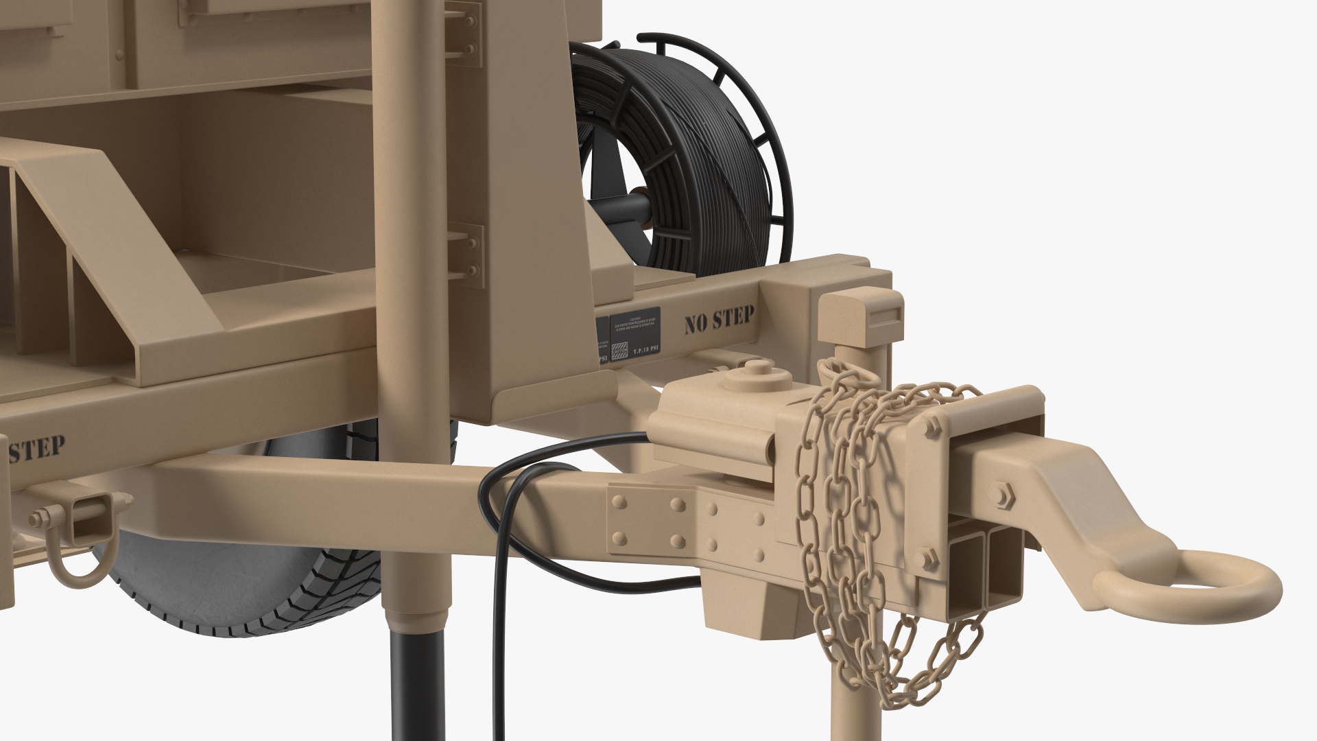 MPQ-64 Sentinel Radar Sand Color 3D