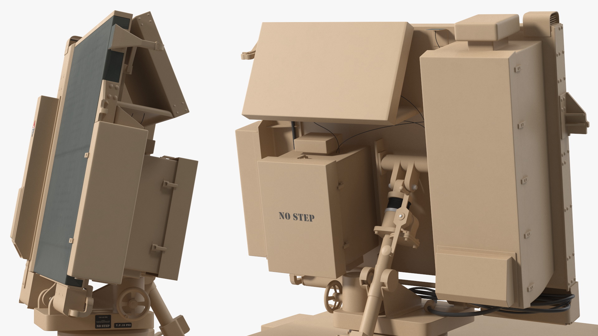 MPQ-64 Sentinel Radar Sand Color 3D