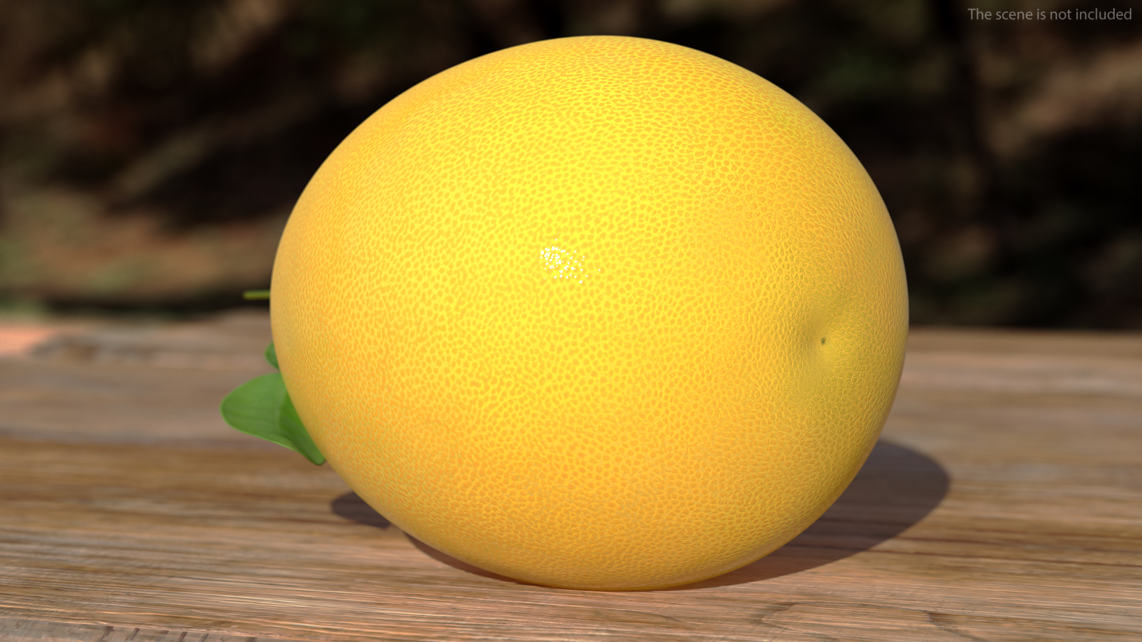 Pomelo Fruit Orange 3D model