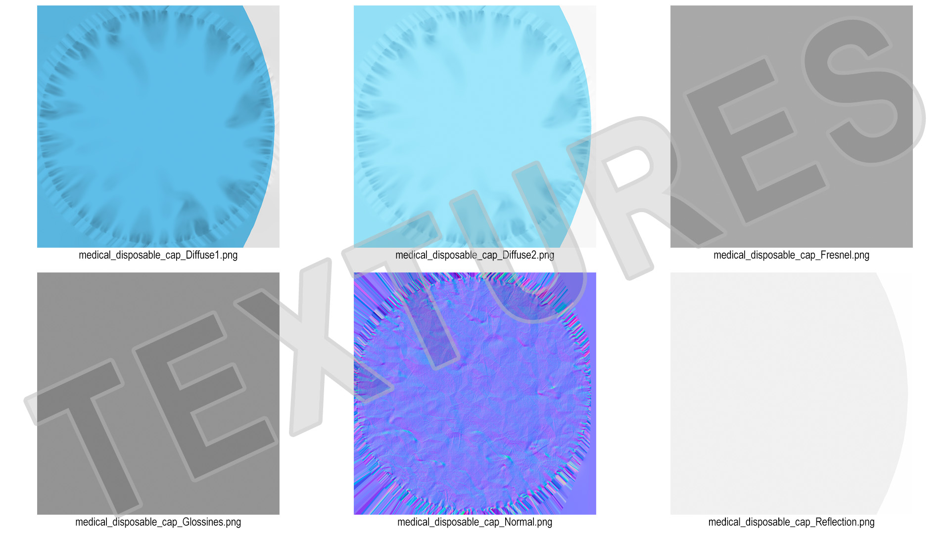 3D Medical Non Woven Cap