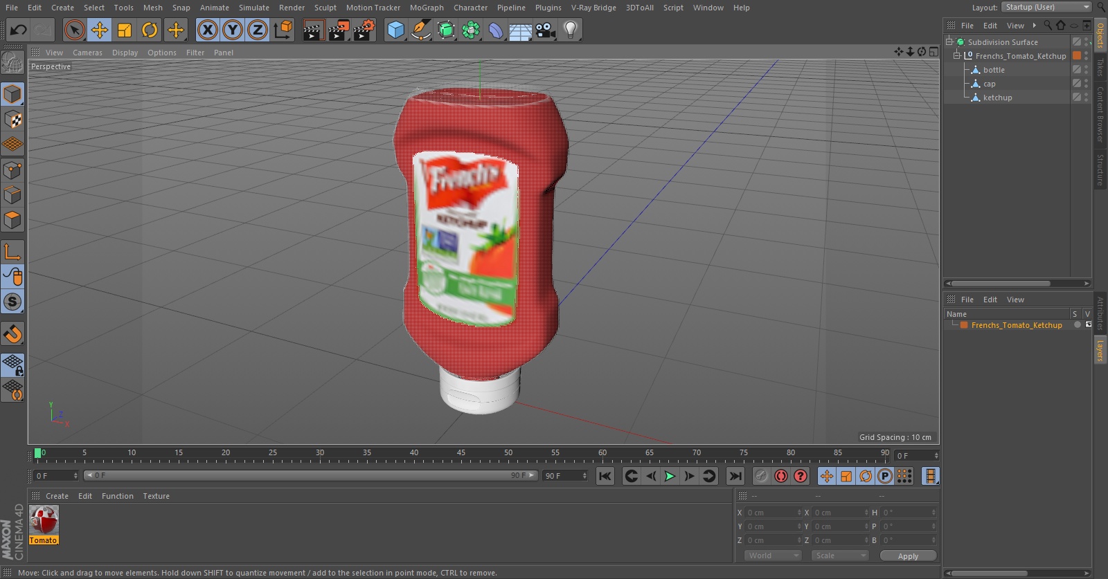 Frenchs Tomato Ketchup 3D