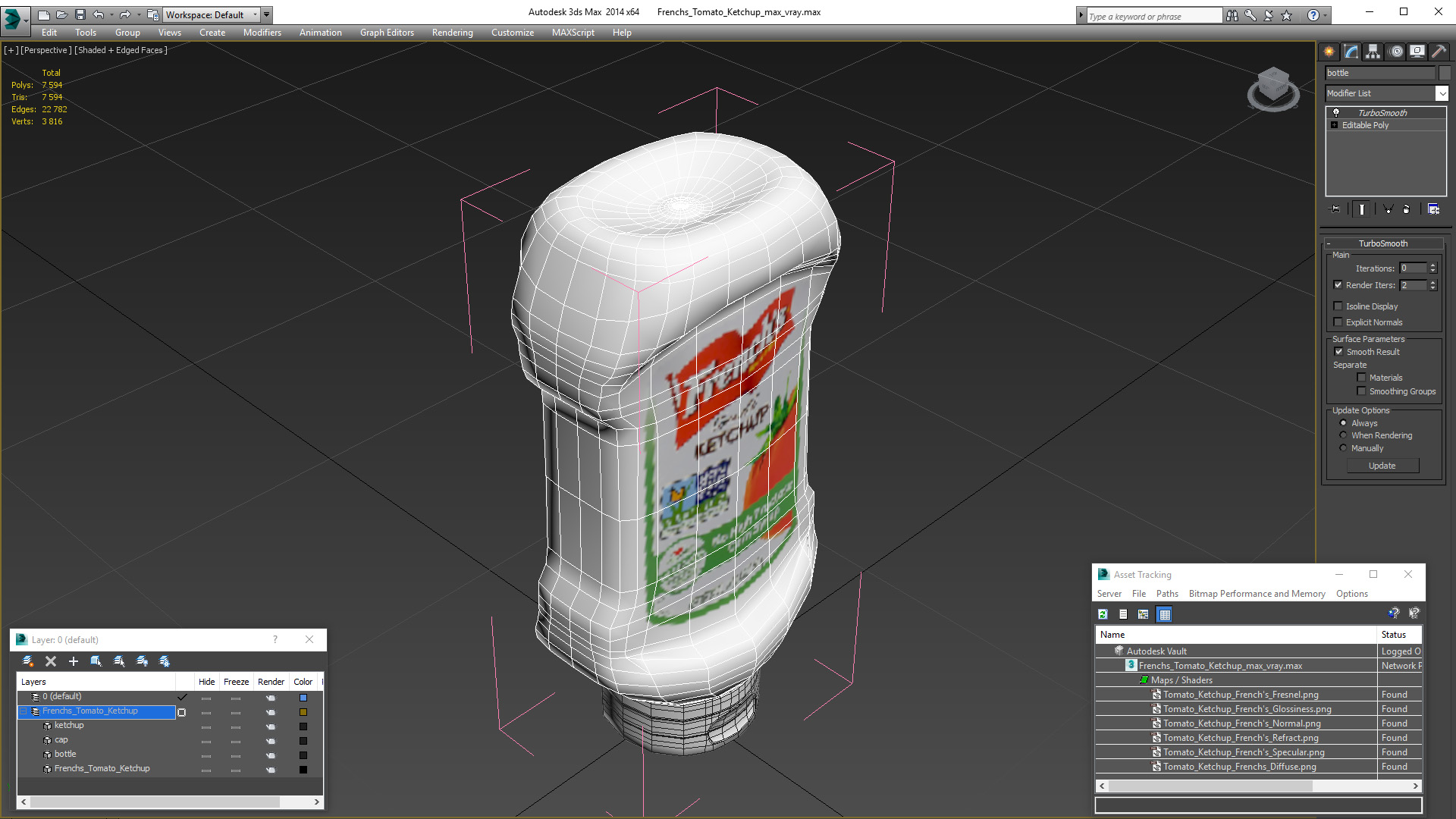 Frenchs Tomato Ketchup 3D