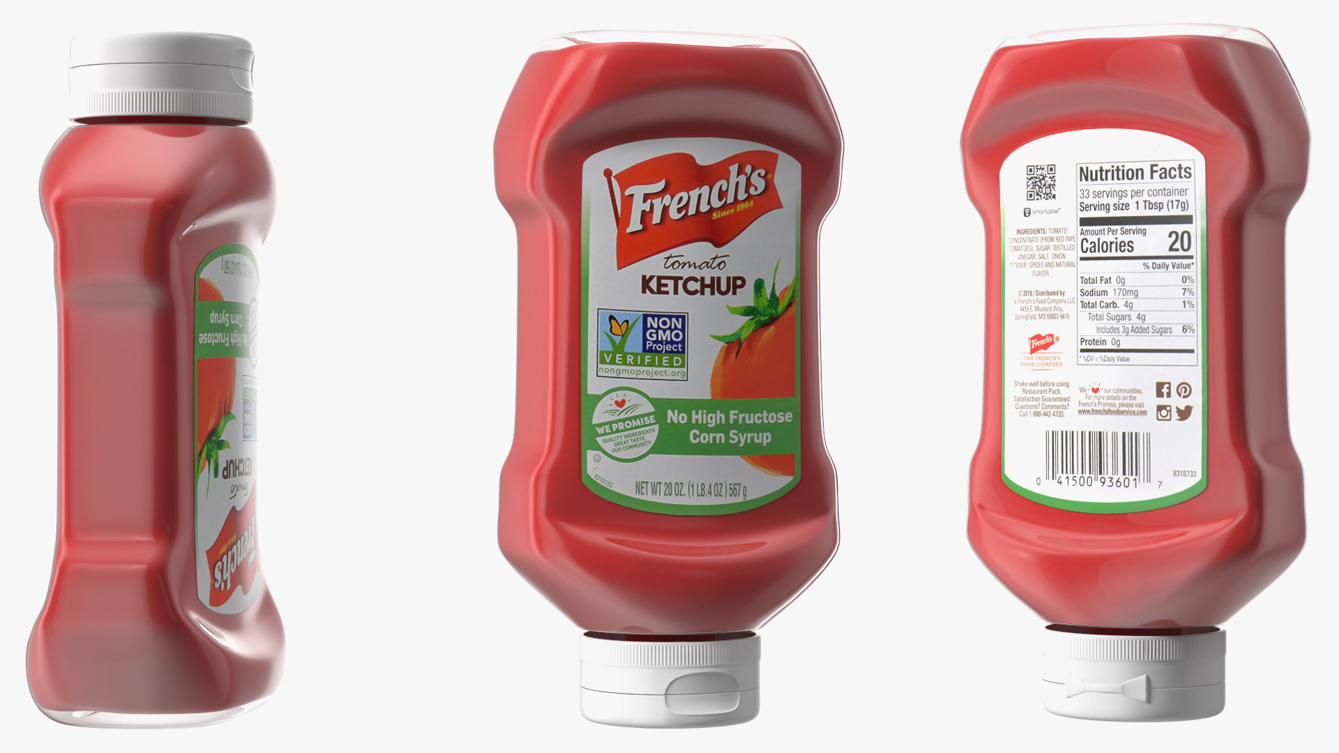 Frenchs Tomato Ketchup 3D
