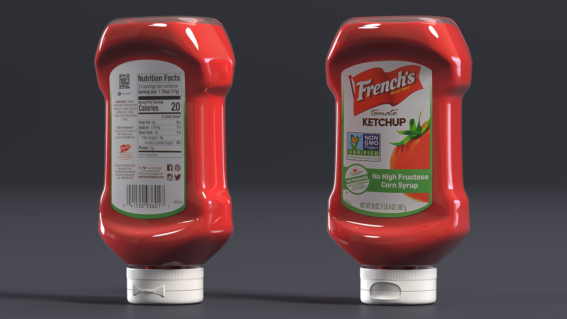 Frenchs Tomato Ketchup 3D