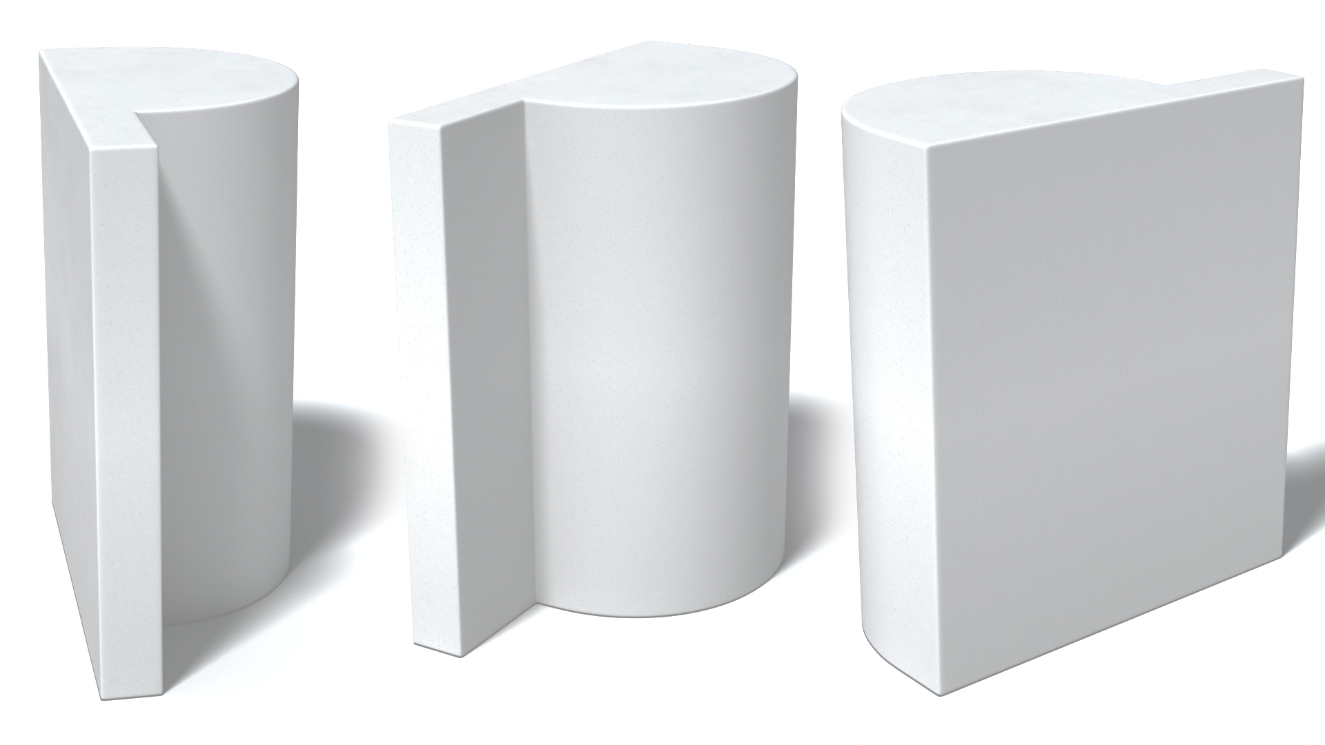 3D model Architectural Molding Gypsum Type 4