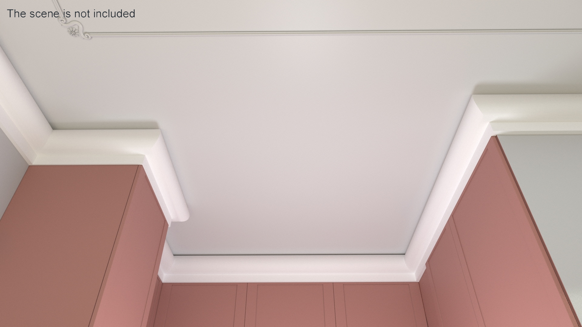 3D model Architectural Molding Gypsum Type 4