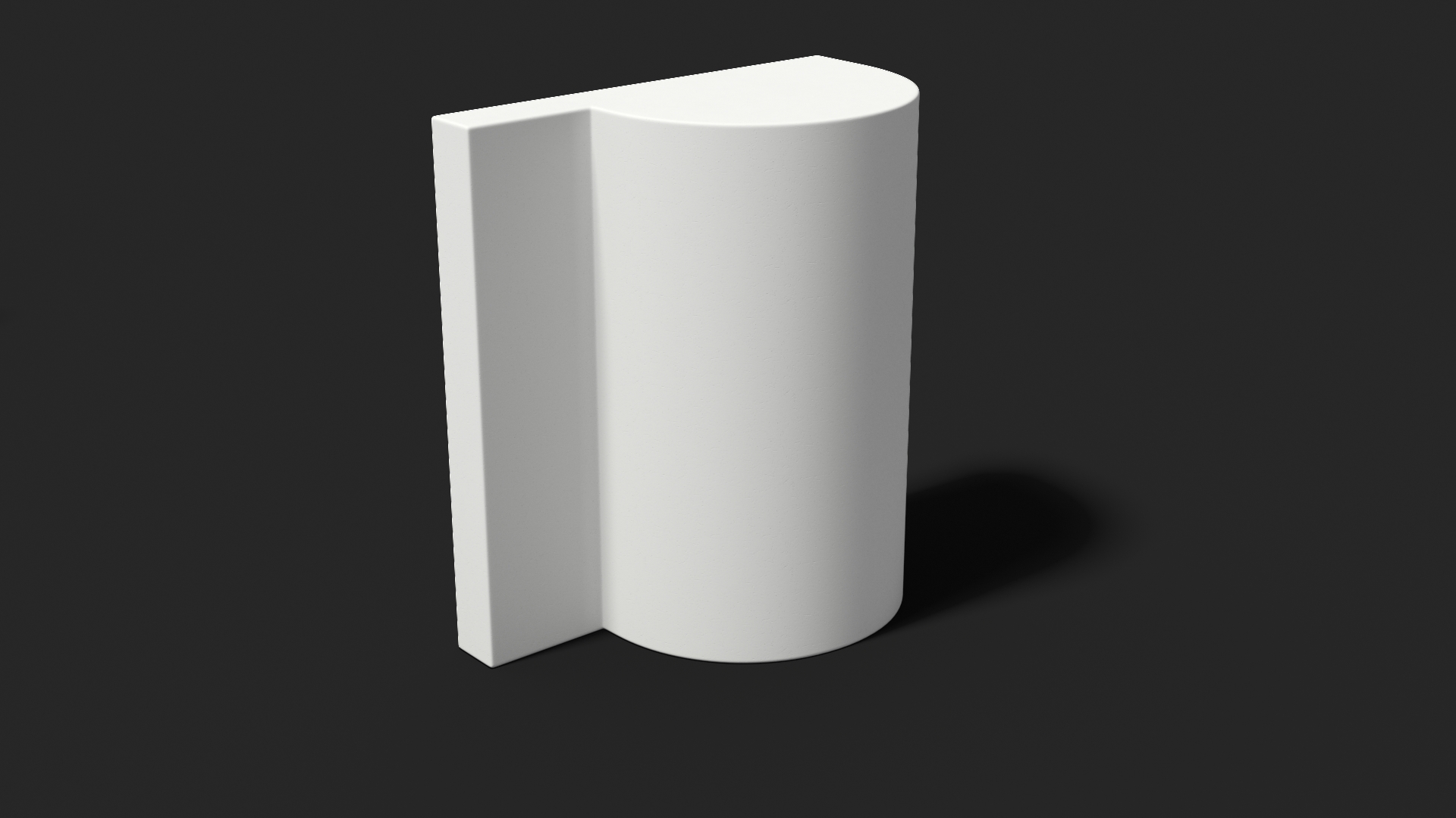 3D model Architectural Molding Gypsum Type 4
