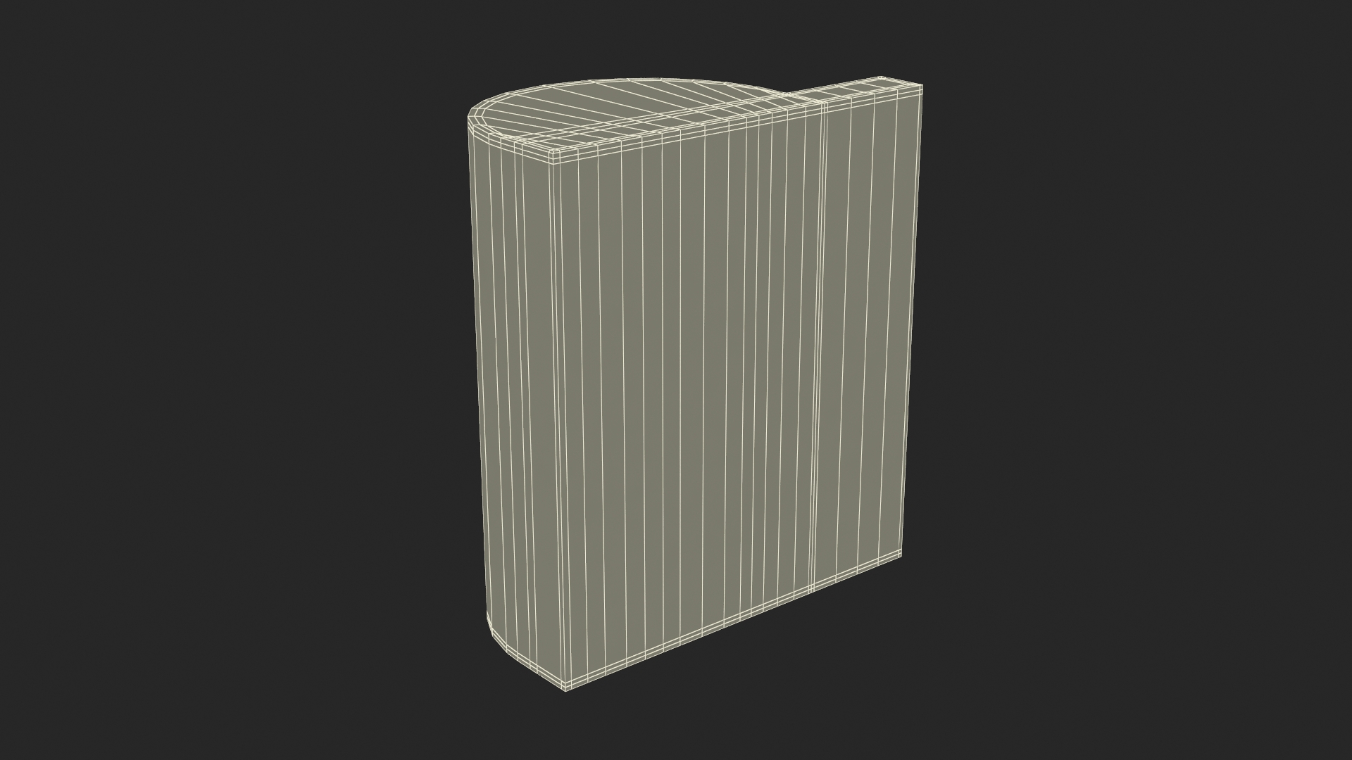 3D model Architectural Molding Gypsum Type 4