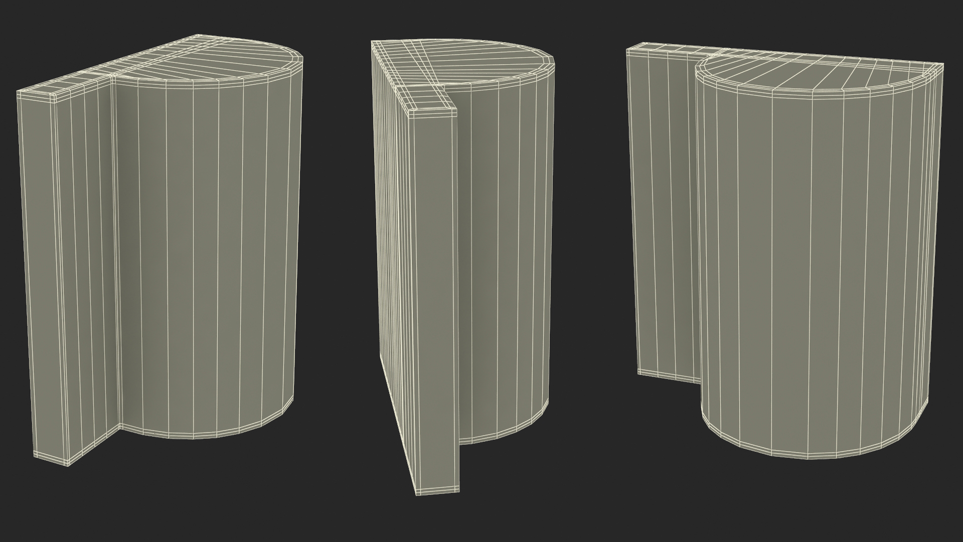 3D model Architectural Molding Gypsum Type 4