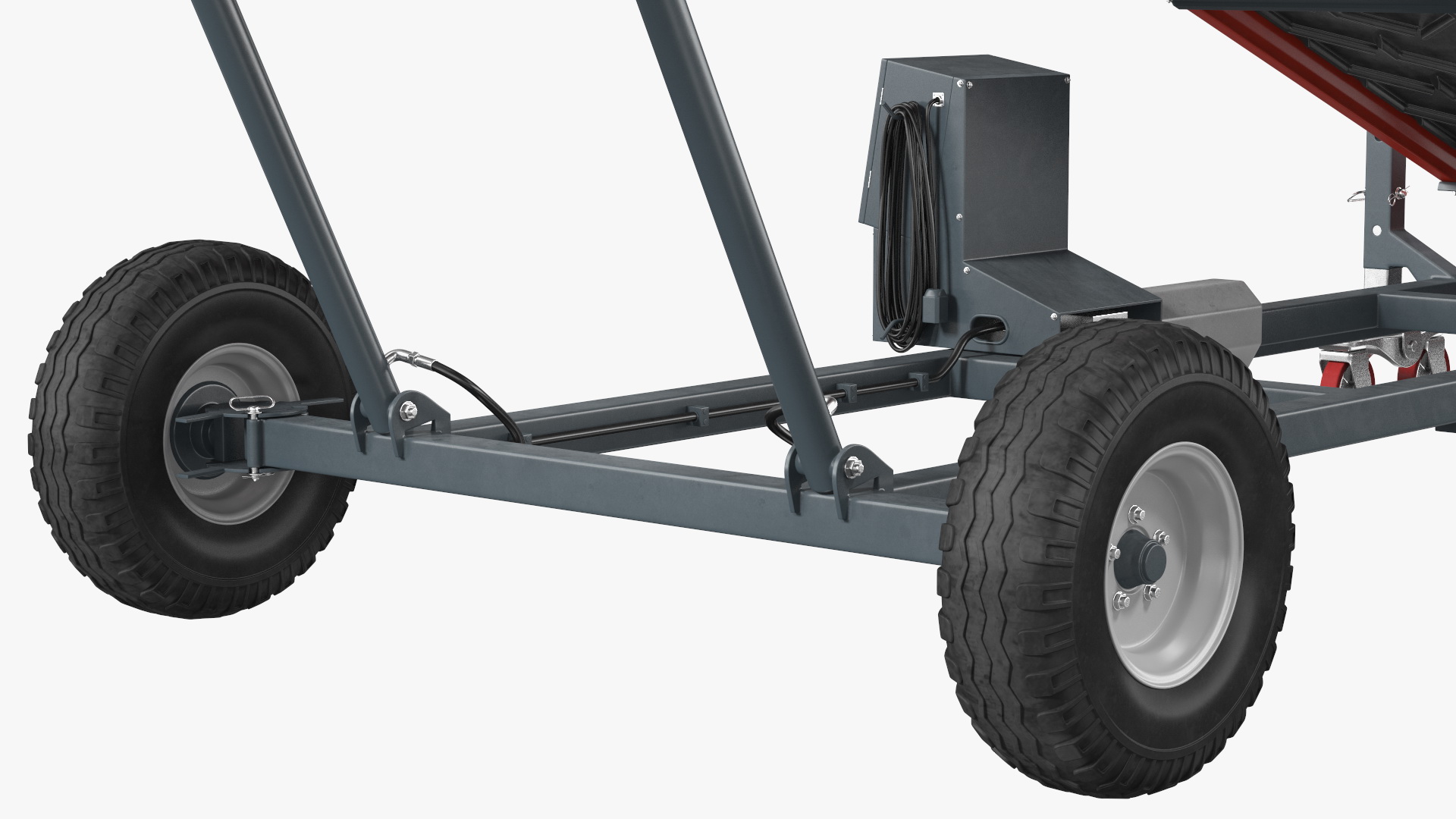 3D Van Trier Miedema Elevator ME 100 Farmer Dusty Rigged model