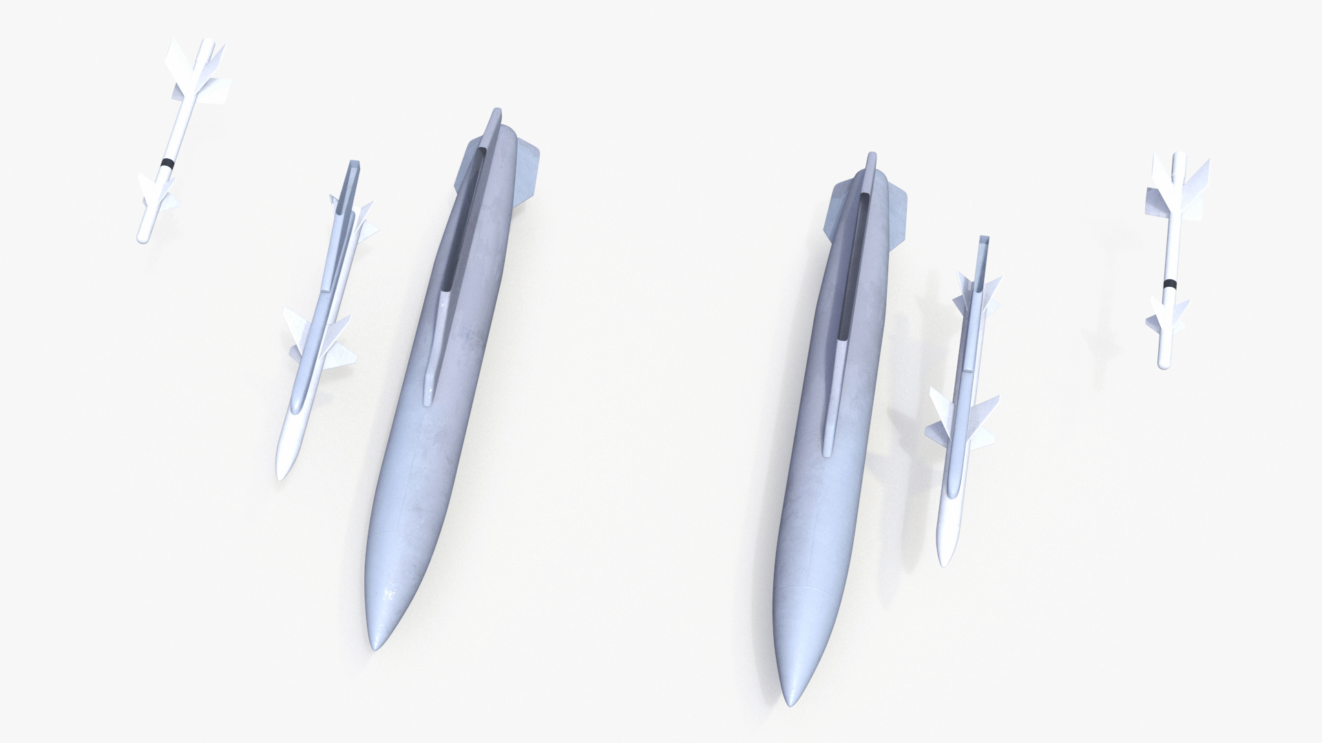 3D Fighter F 16 Fighting Falcon With Jet Armament Rigged model