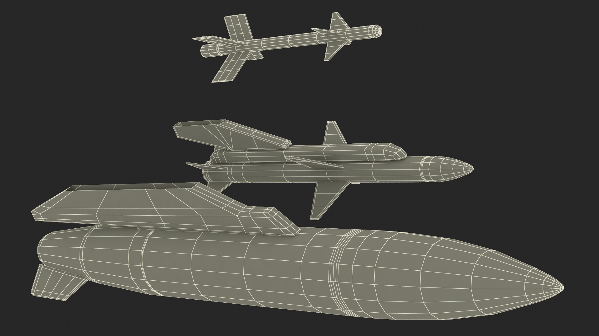 3D Fighter F 16 Fighting Falcon With Jet Armament Rigged model