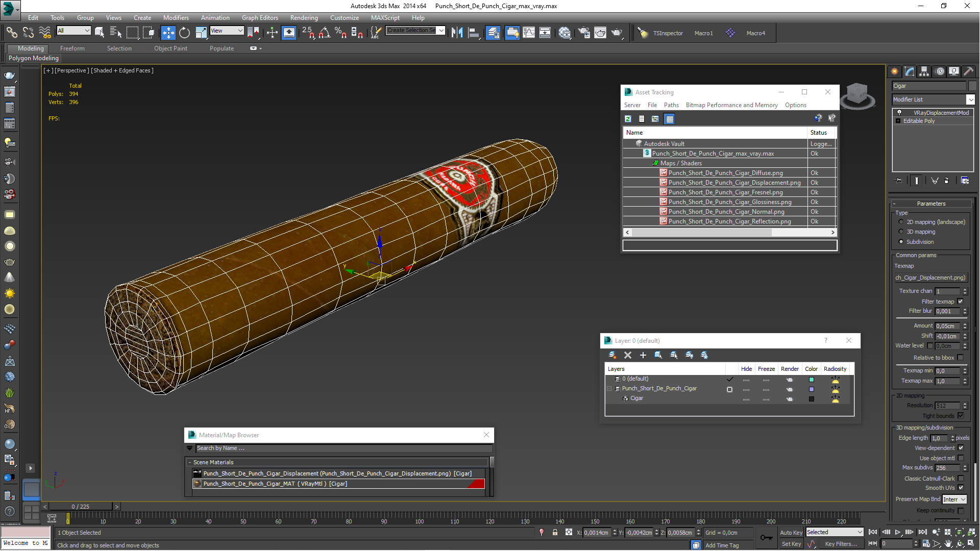 3D Punch Short De Punch Cigar