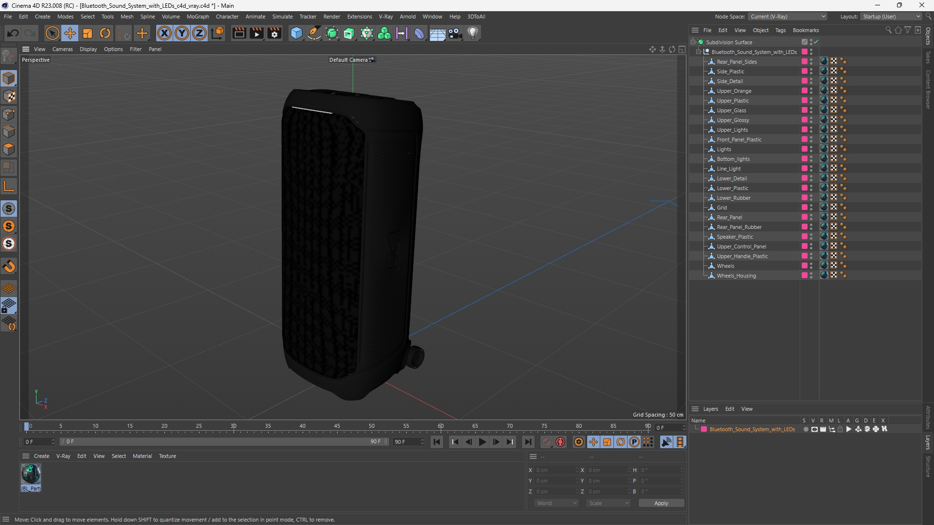 Bluetooth Sound System with LEDs, view 11