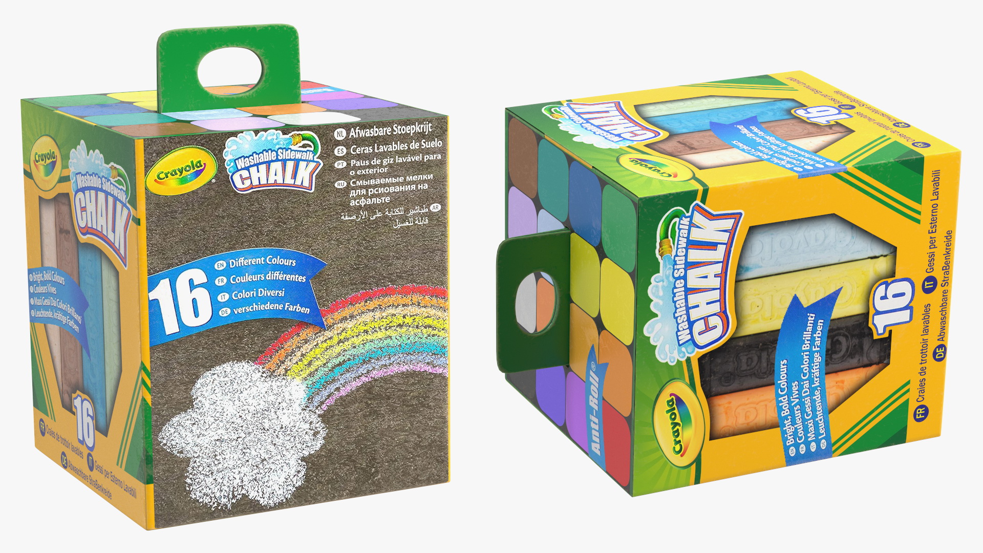 3D Sidewalk Chalk Box Crayola
