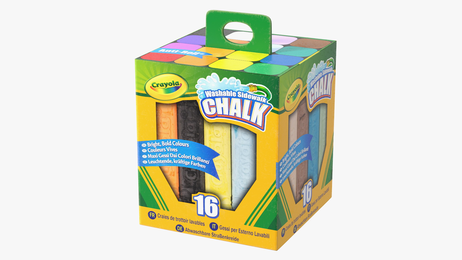 3D Sidewalk Chalk Box Crayola