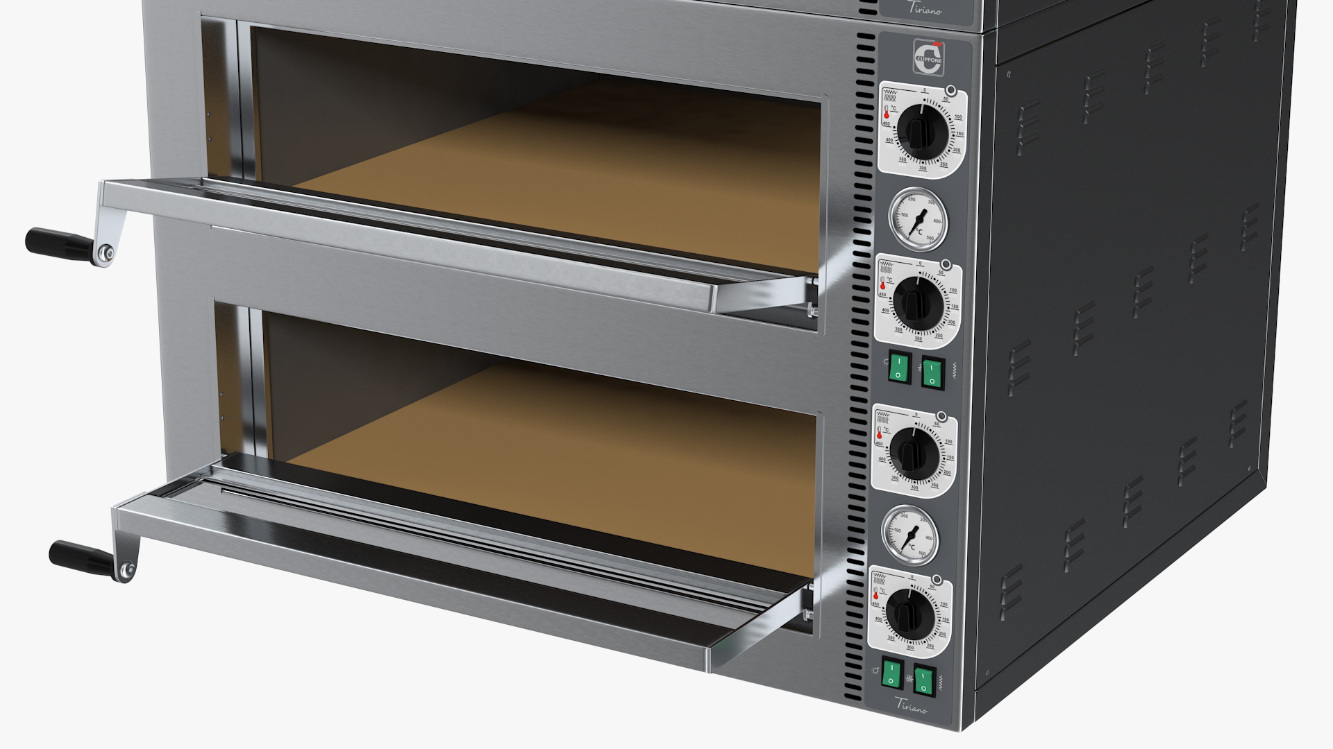 Cuppone Tiziano Triple Deck Electric Pizza Oven 3D
