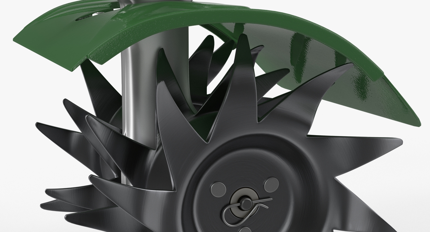Garden Mini Petrol Tiller Cultivator Generic 3D model
