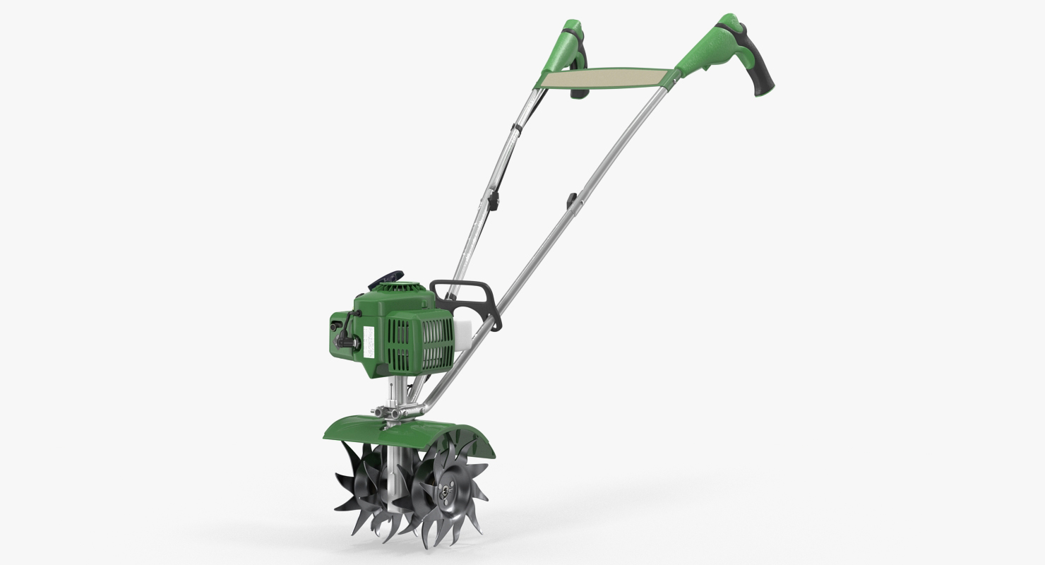 Garden Mini Petrol Tiller Cultivator Generic 3D model