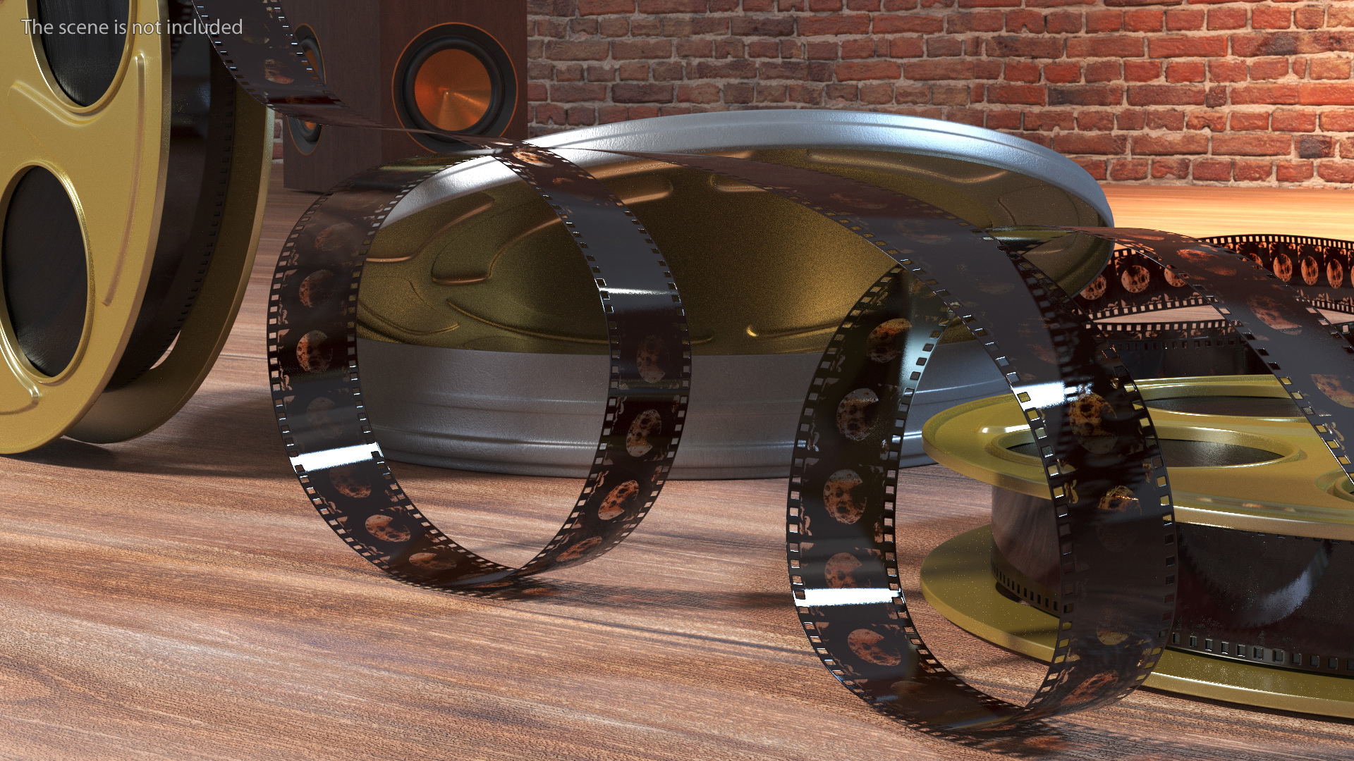 3D Film Reels and Box model