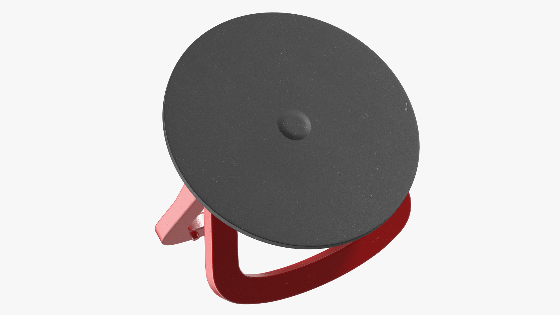 3D Mechanical Suction Cup Red