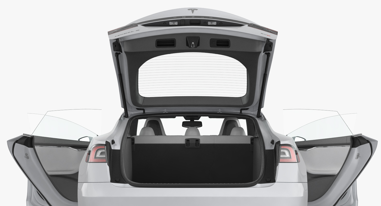 Tesla Model S 60D 2017 3D