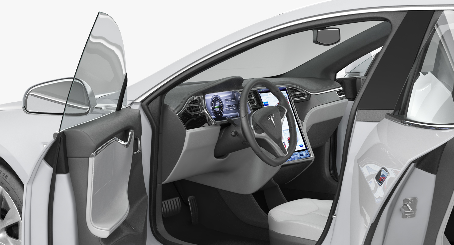 Tesla Model S 60D 2017 3D