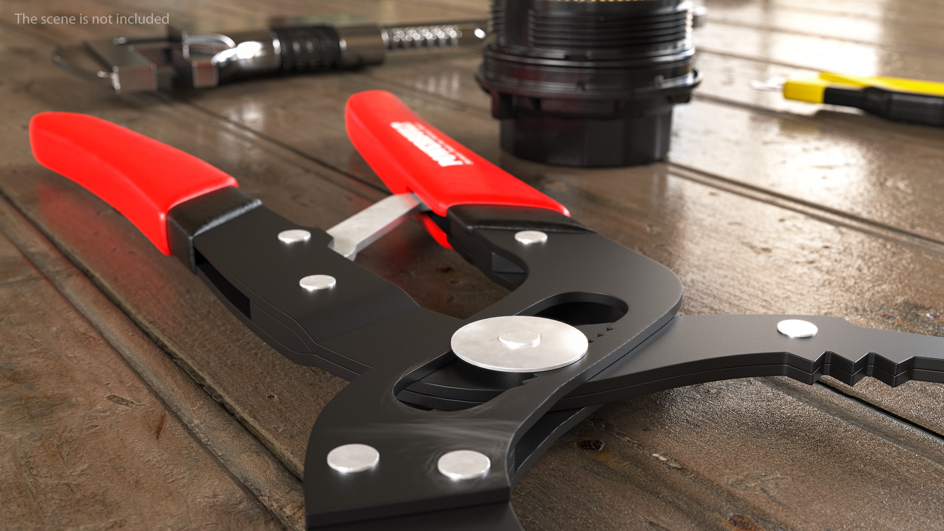3D Powerbuilt Oil Filter Pliers model