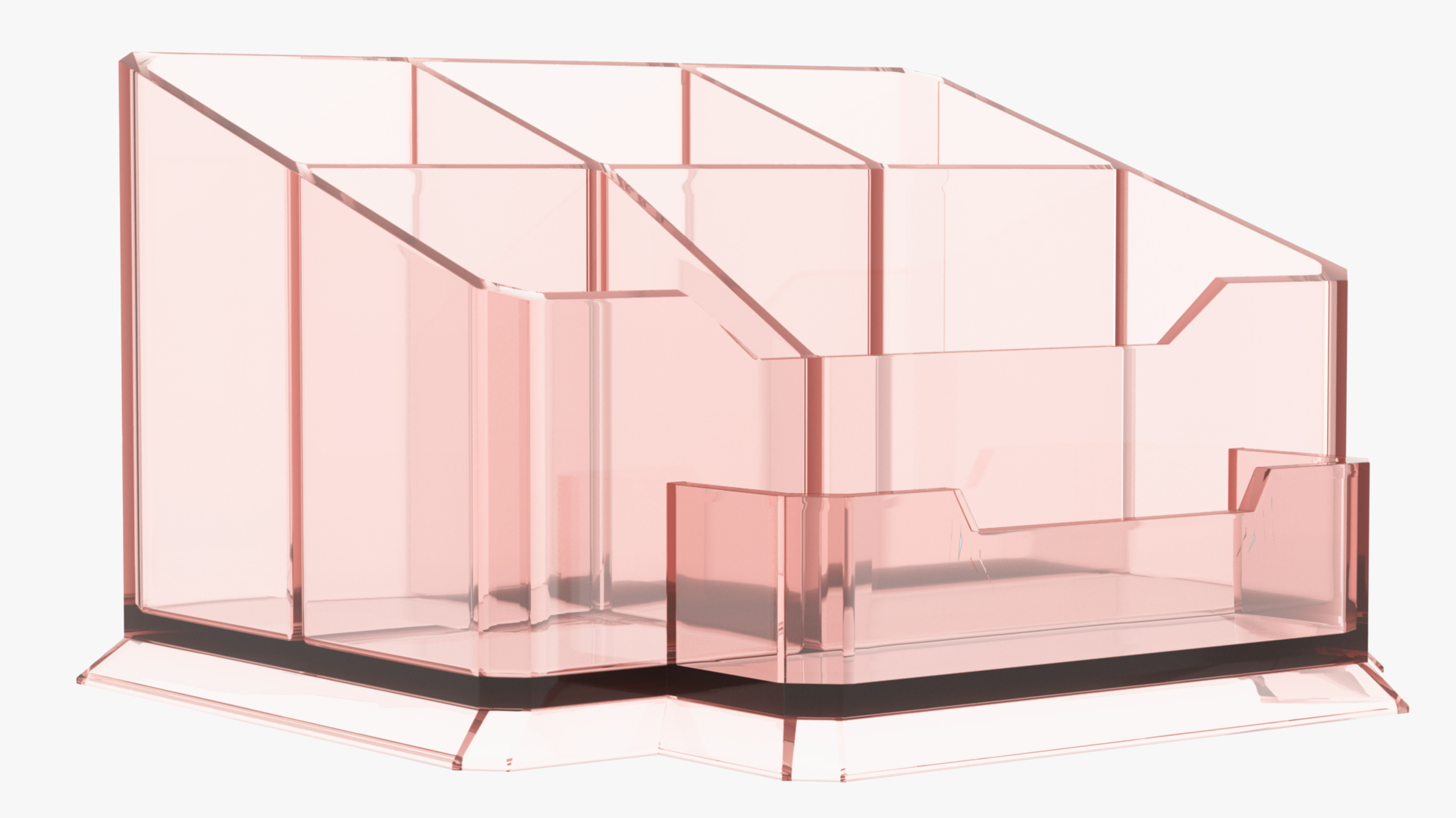 3D Acrylic Desk Pen Organizer