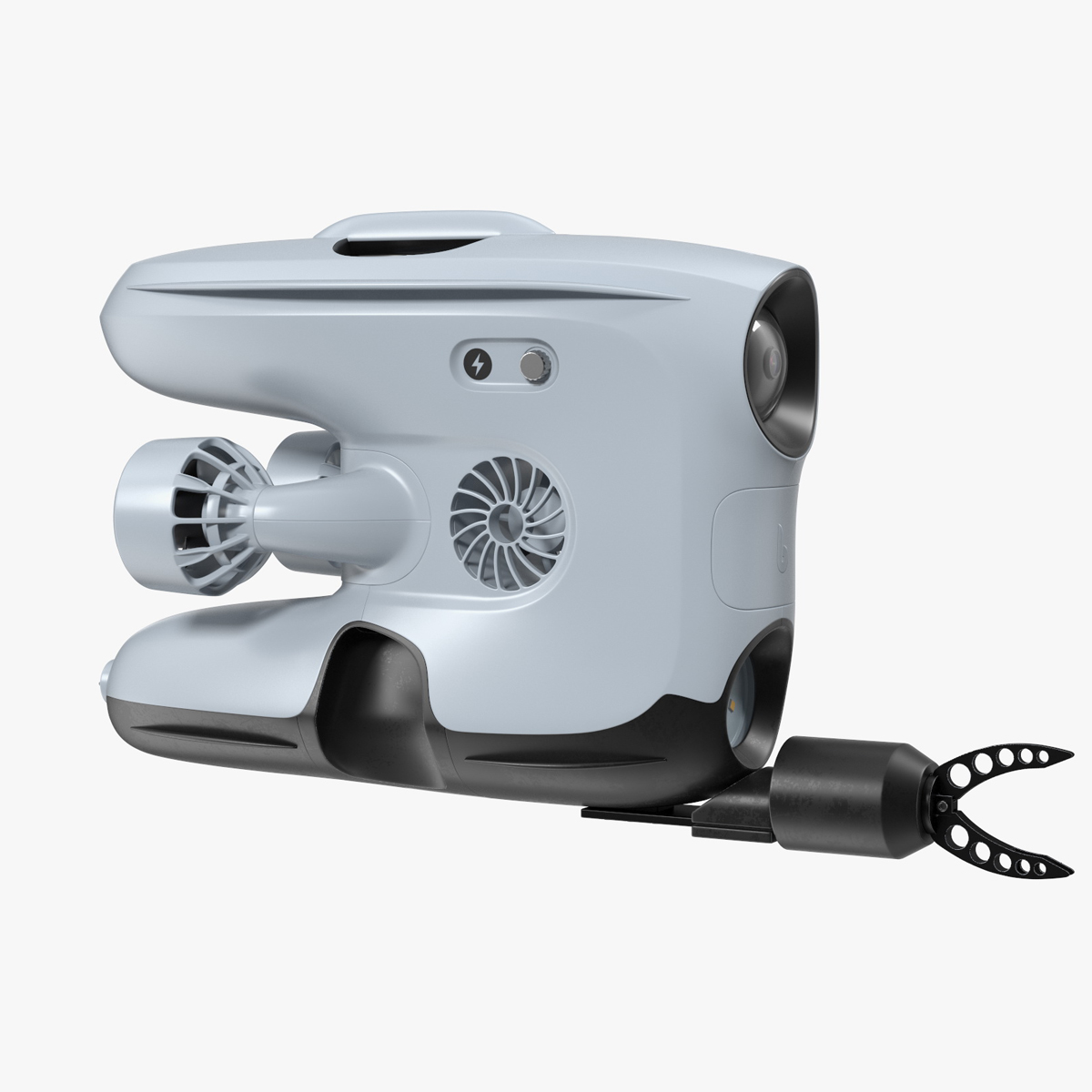 3D model Blueye X3 Underwater Drone with Gripper Rigged for Maya