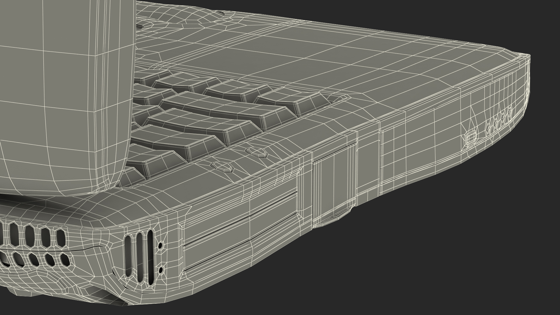 3D Old Laptop Generic model