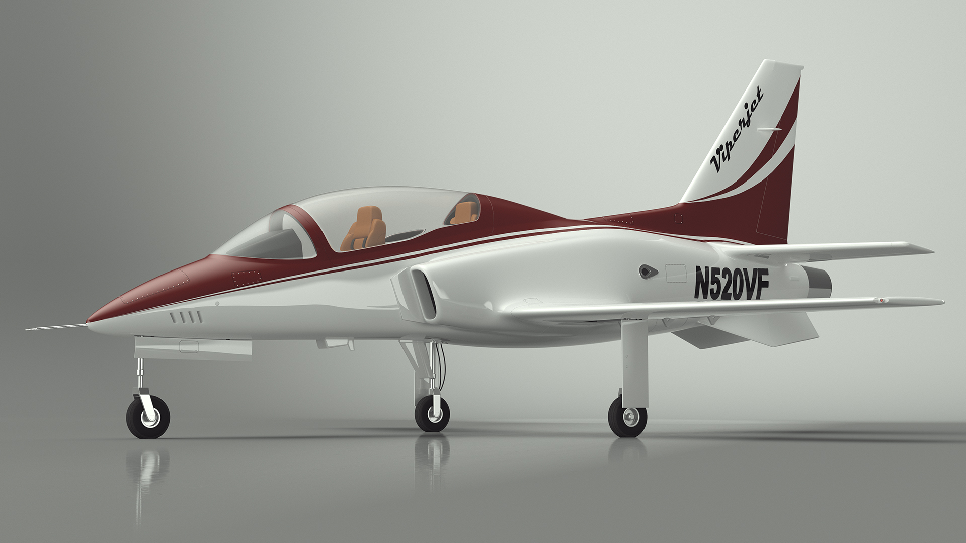 Private Jet Aircraft ViperJet 3D model