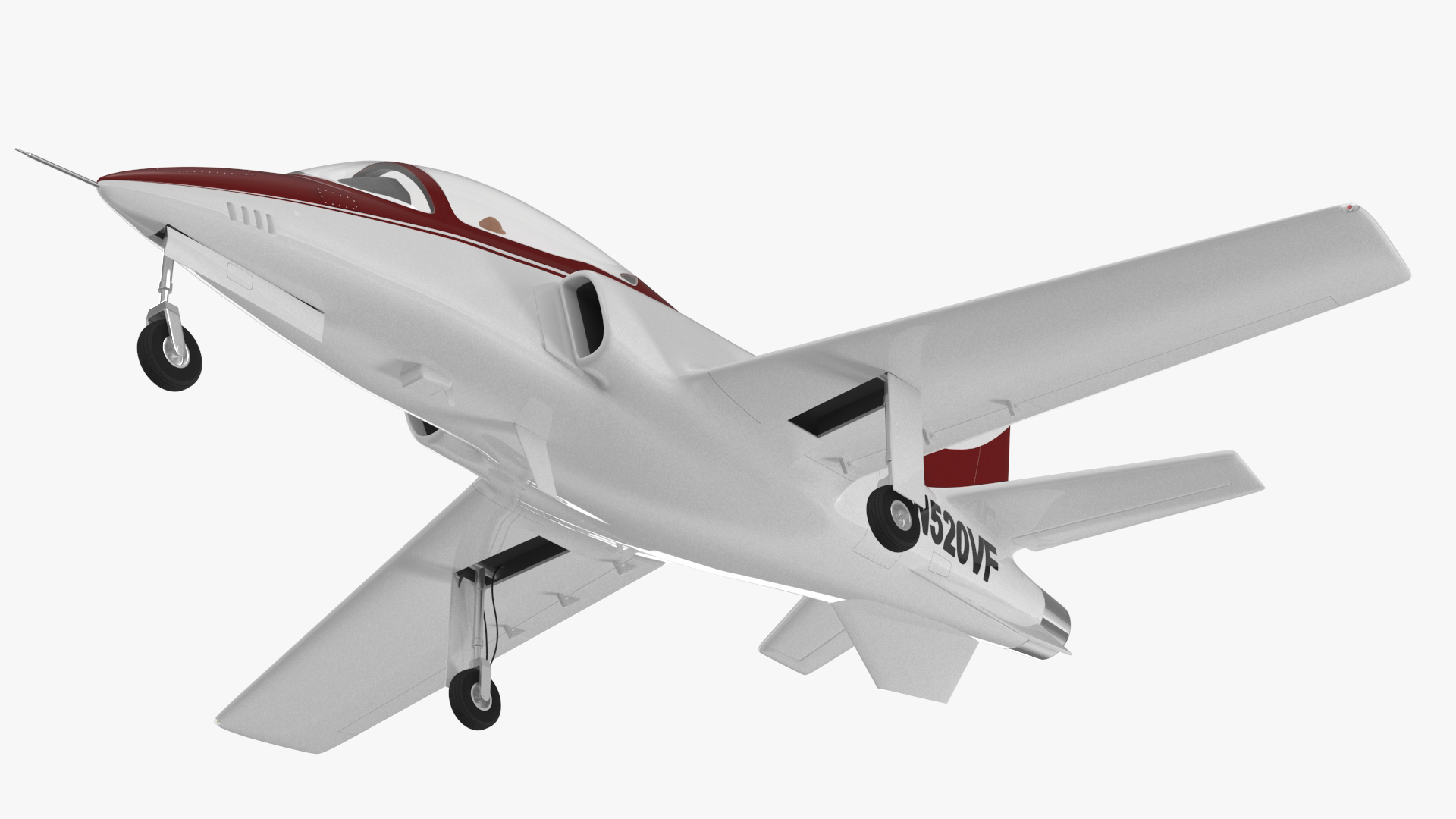 Private Jet Aircraft ViperJet 3D model