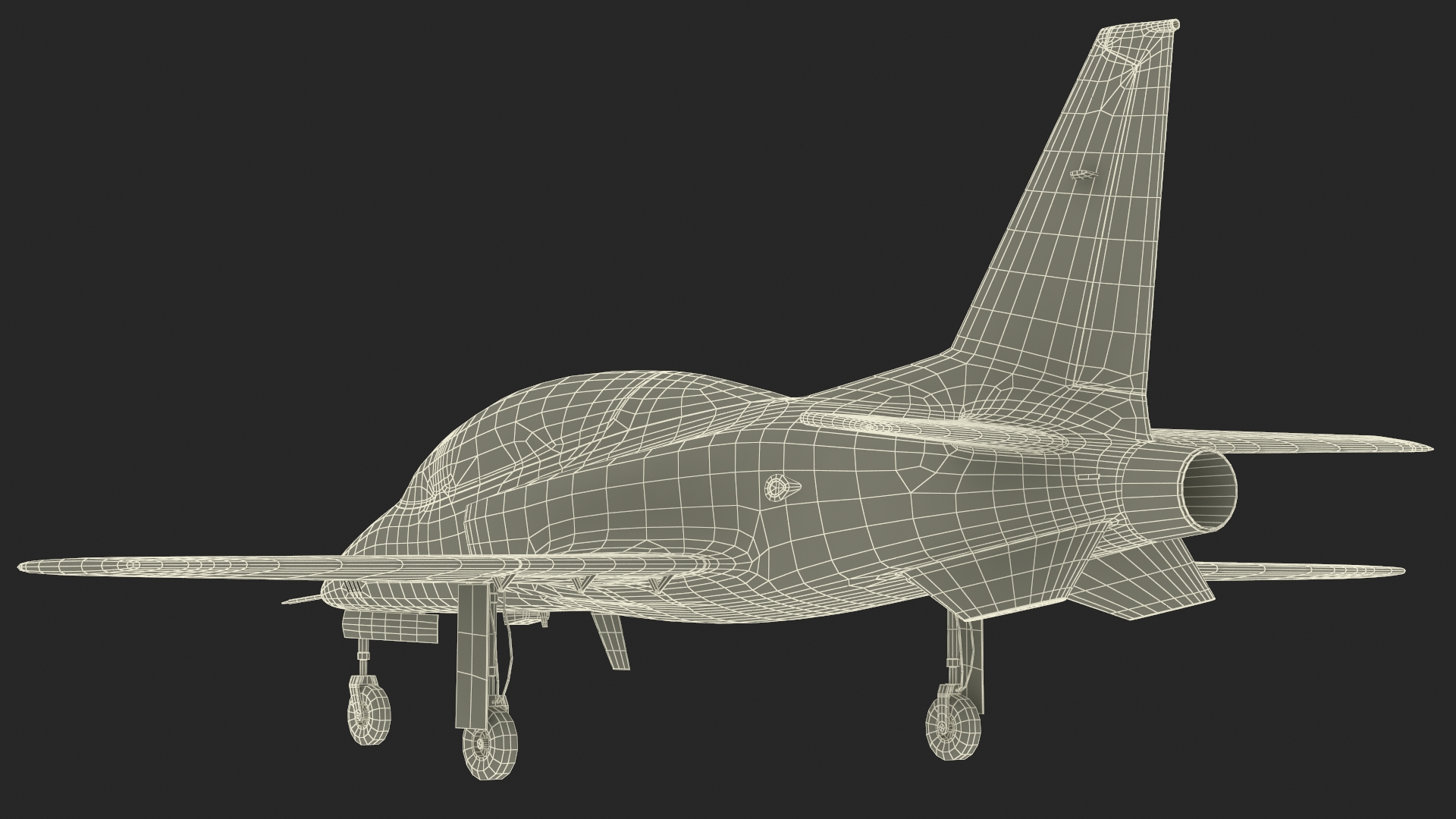 Private Jet Aircraft ViperJet 3D model