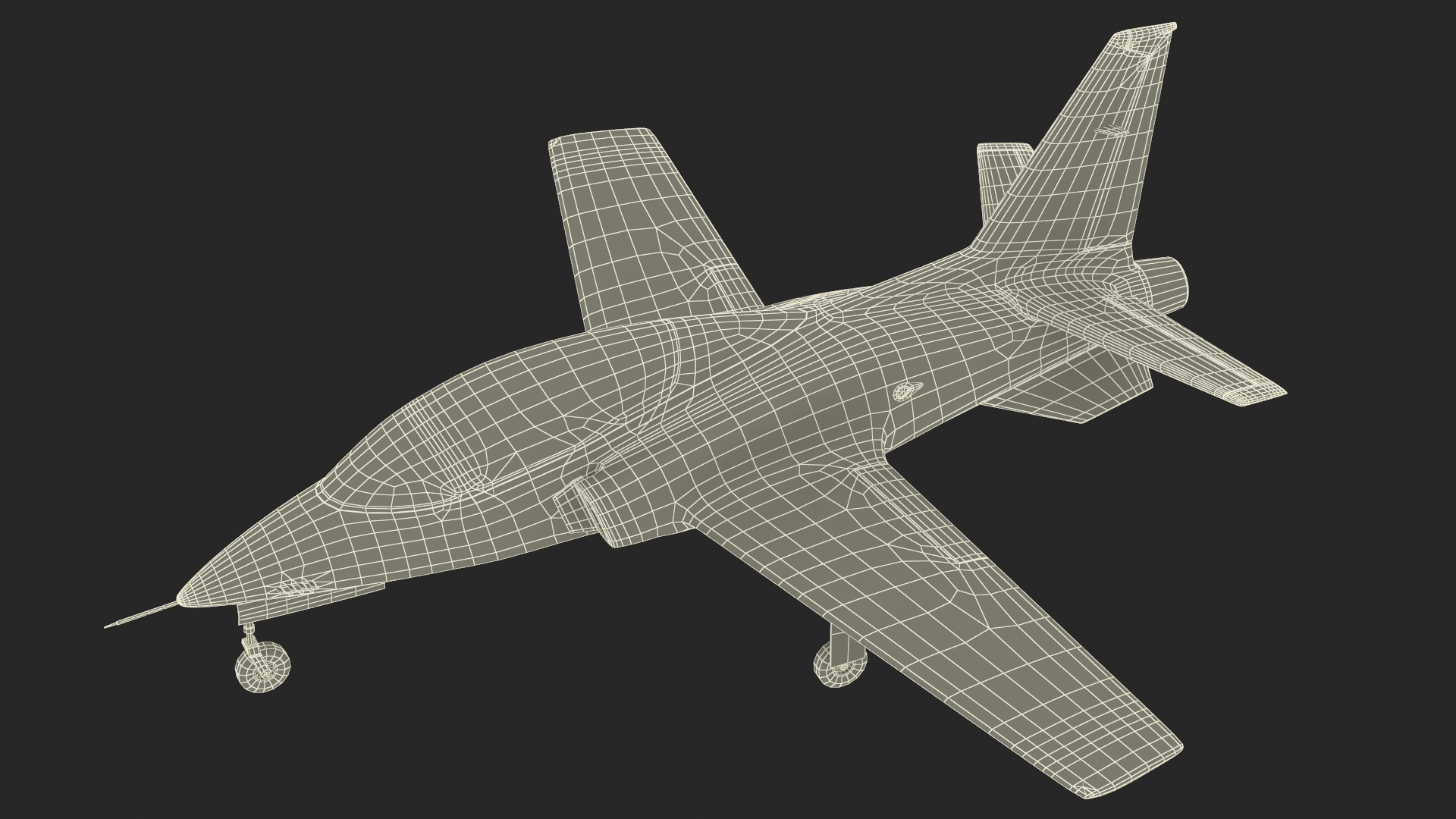 Private Jet Aircraft ViperJet 3D model