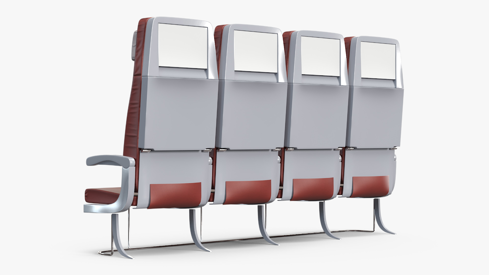 3D Aircraft Cabin Chairs