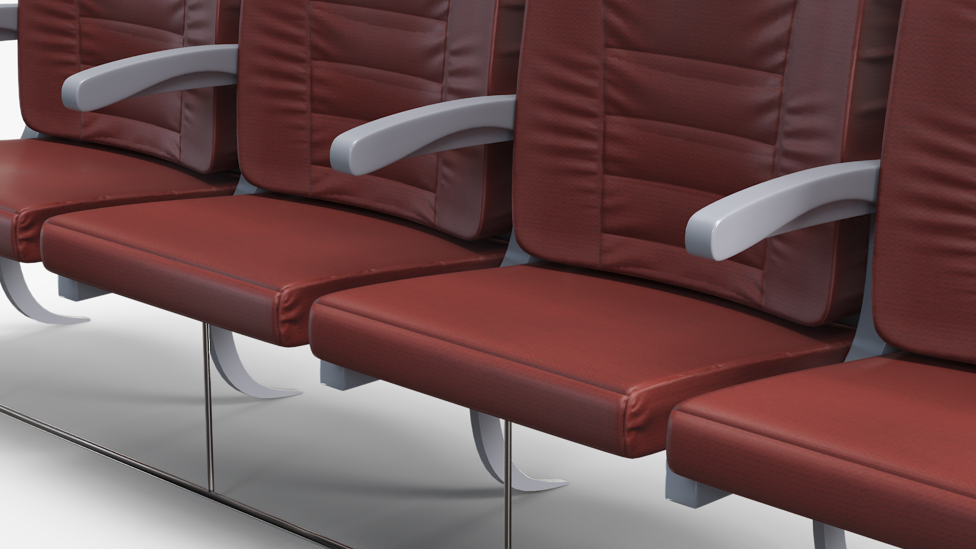 3D Aircraft Cabin Chairs