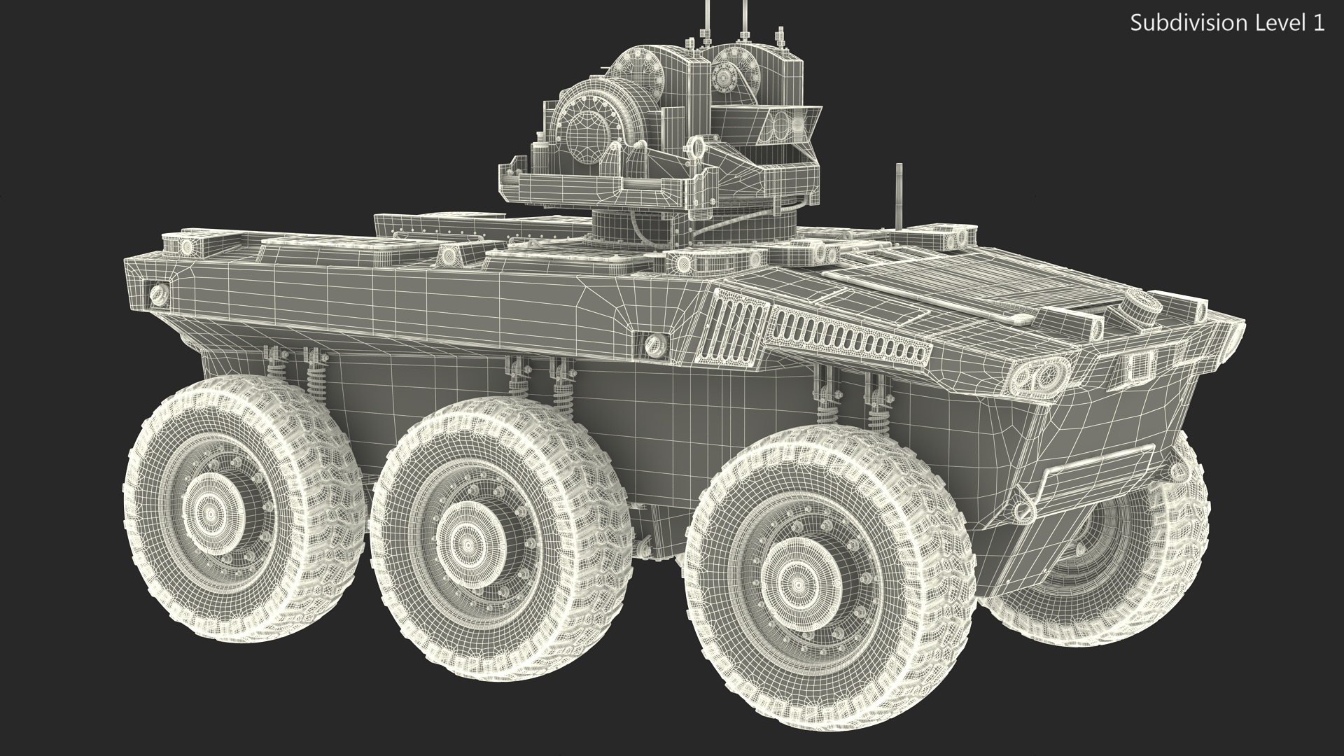 Armed Scout Robot 3D