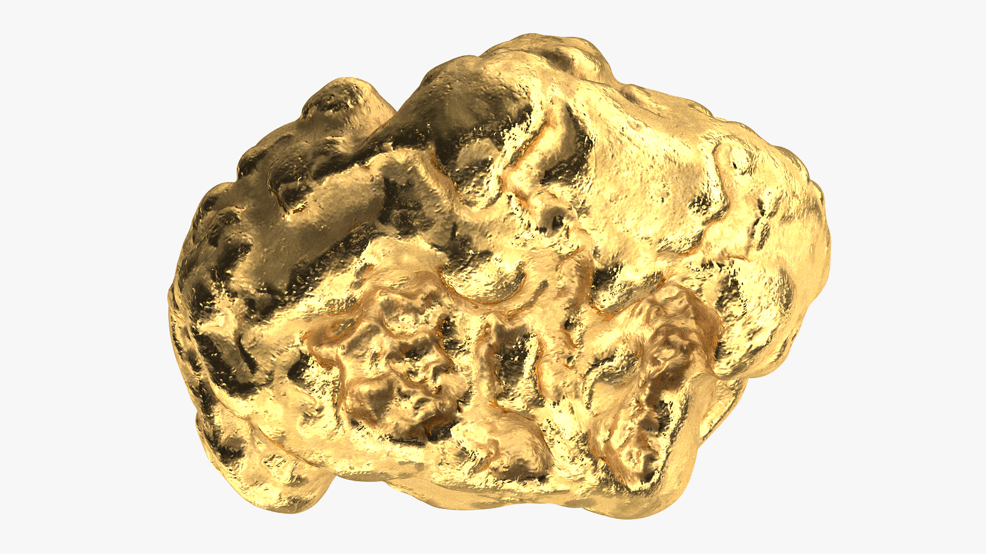 Gold Mineral 3D