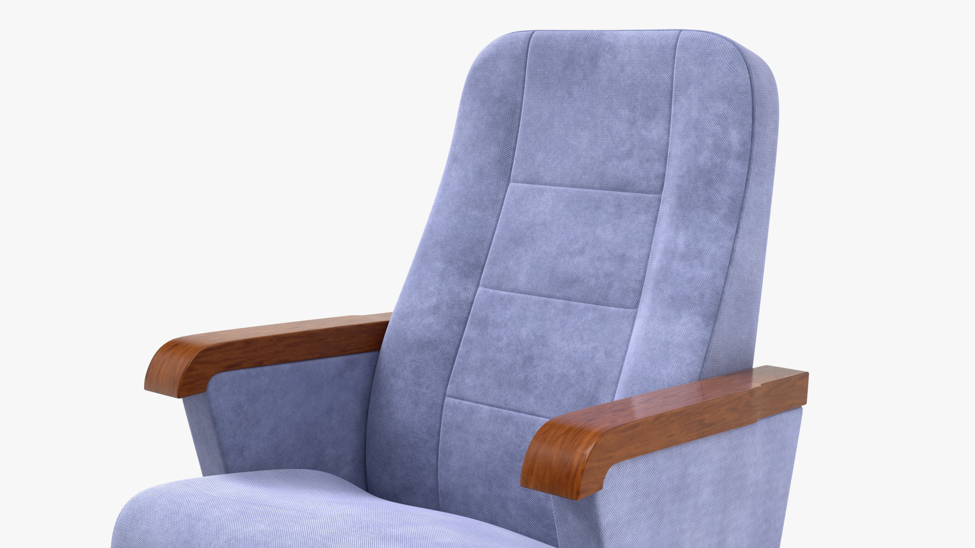 3D Cinema Chair Lilac model