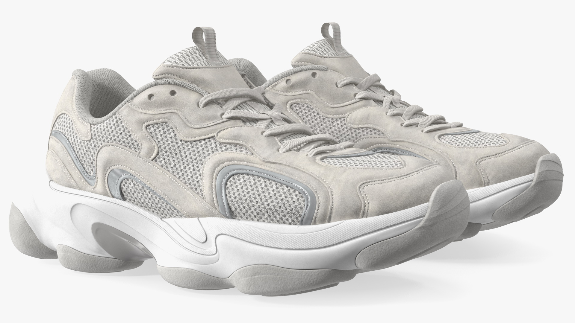 Fashion Sneakers White 3D