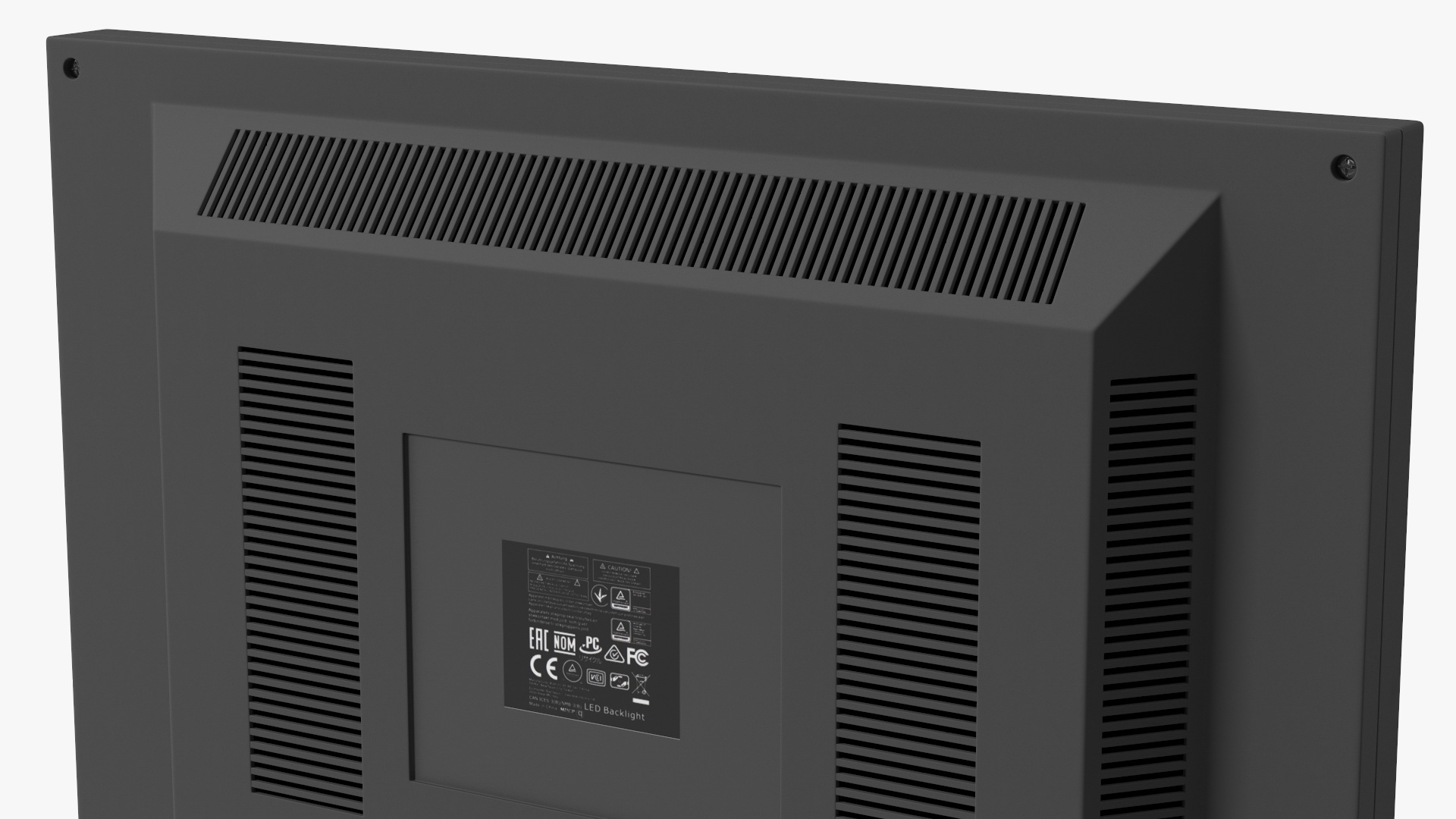 3D Electron Microscope Monitor With Control Panel