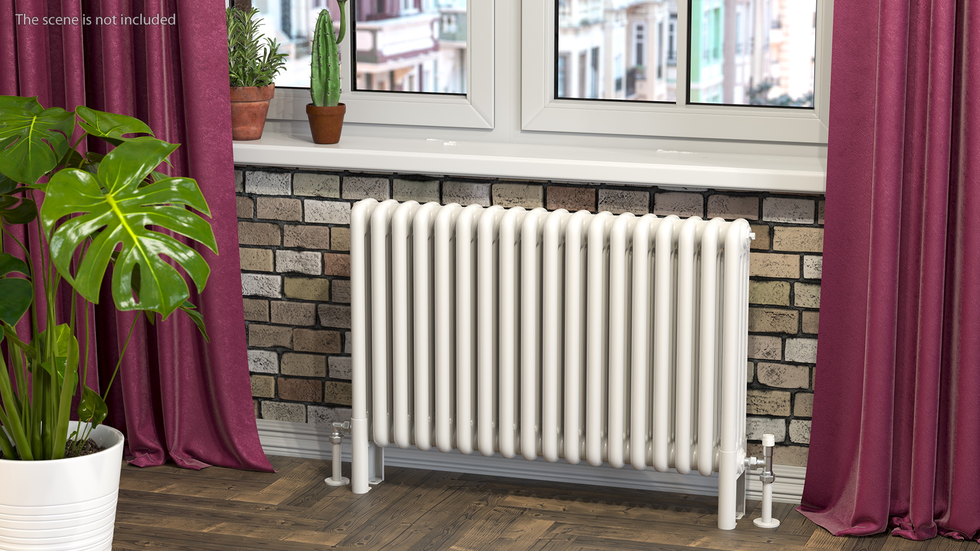 Central Heating Radiator 3D model