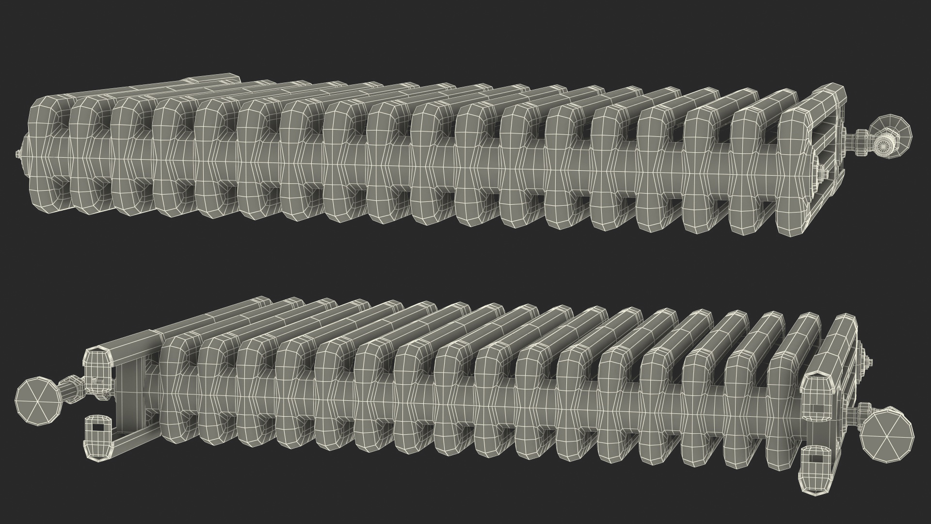 Central Heating Radiator 3D model