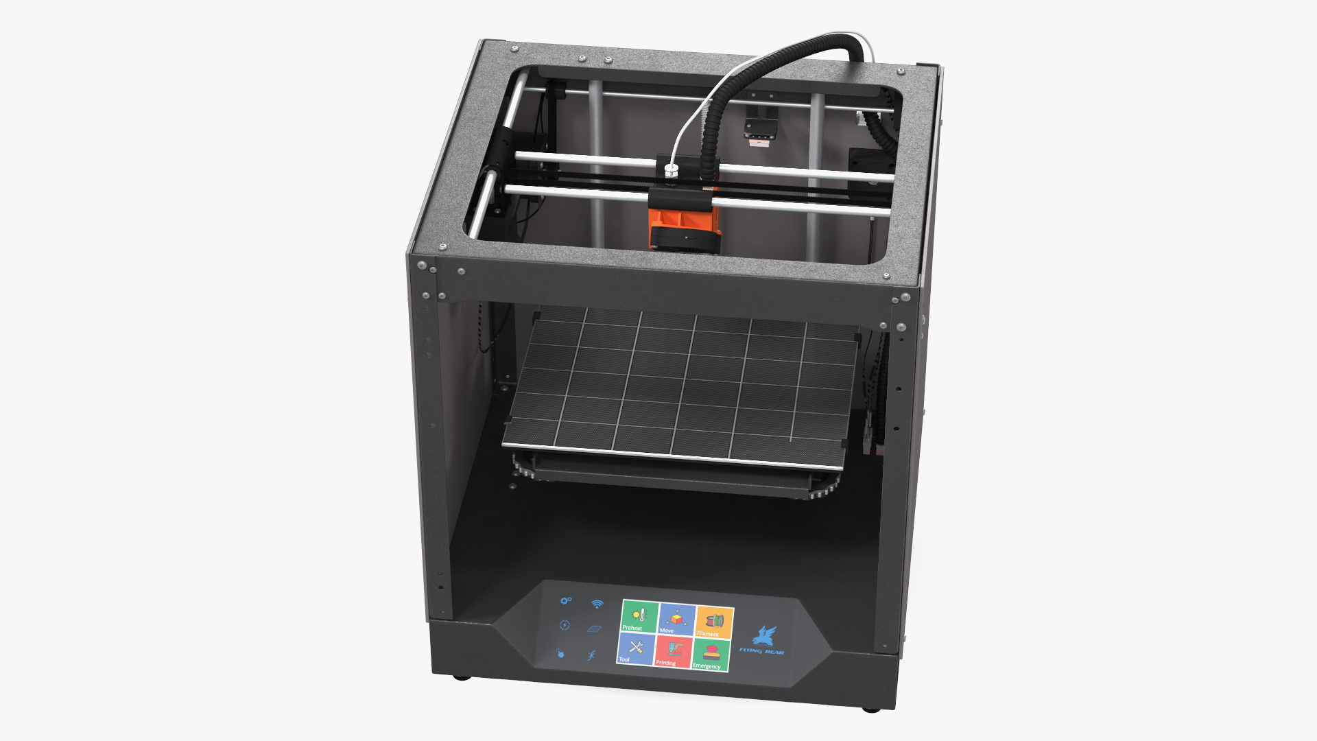3D 3d Printer Rigged for Maya