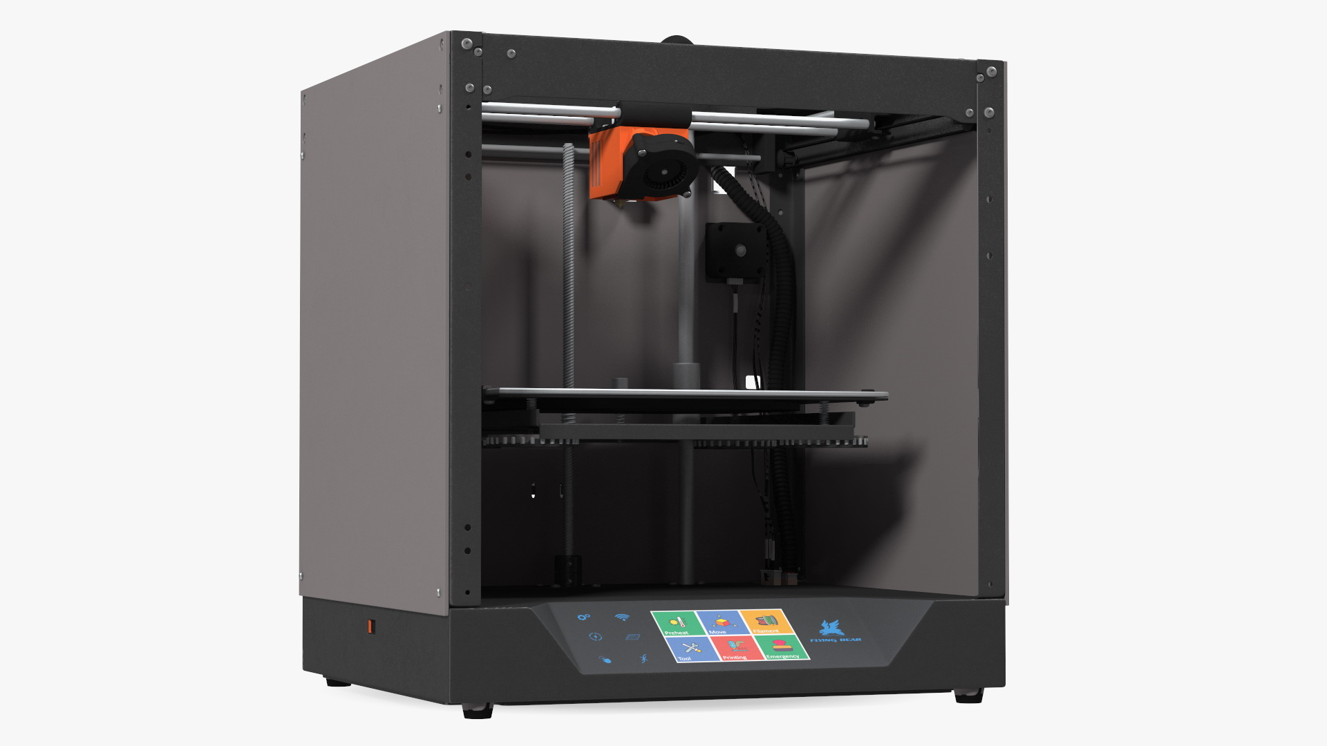 3D 3d Printer Rigged for Maya