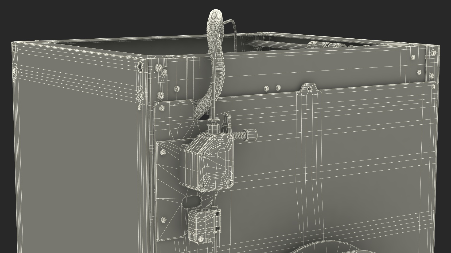 3D 3d Printer Rigged for Maya